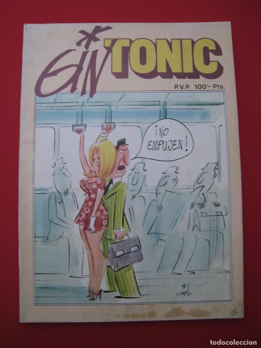 C&oacute;mics: GIN TONIC - JORGE GINES - EDICIONES FORUM. - Foto 1