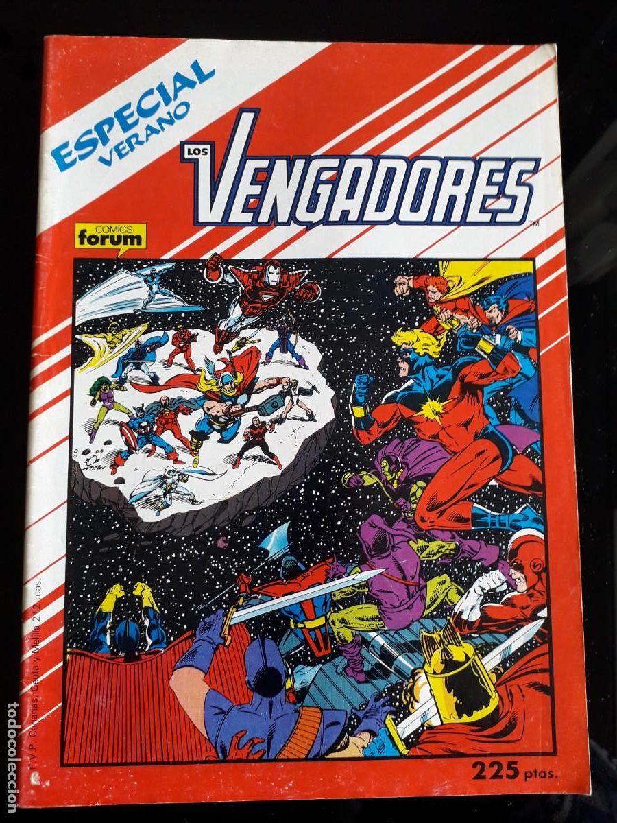 C&oacute;mics: los vengadores extra a&ntilde;o 1988 - Foto 1