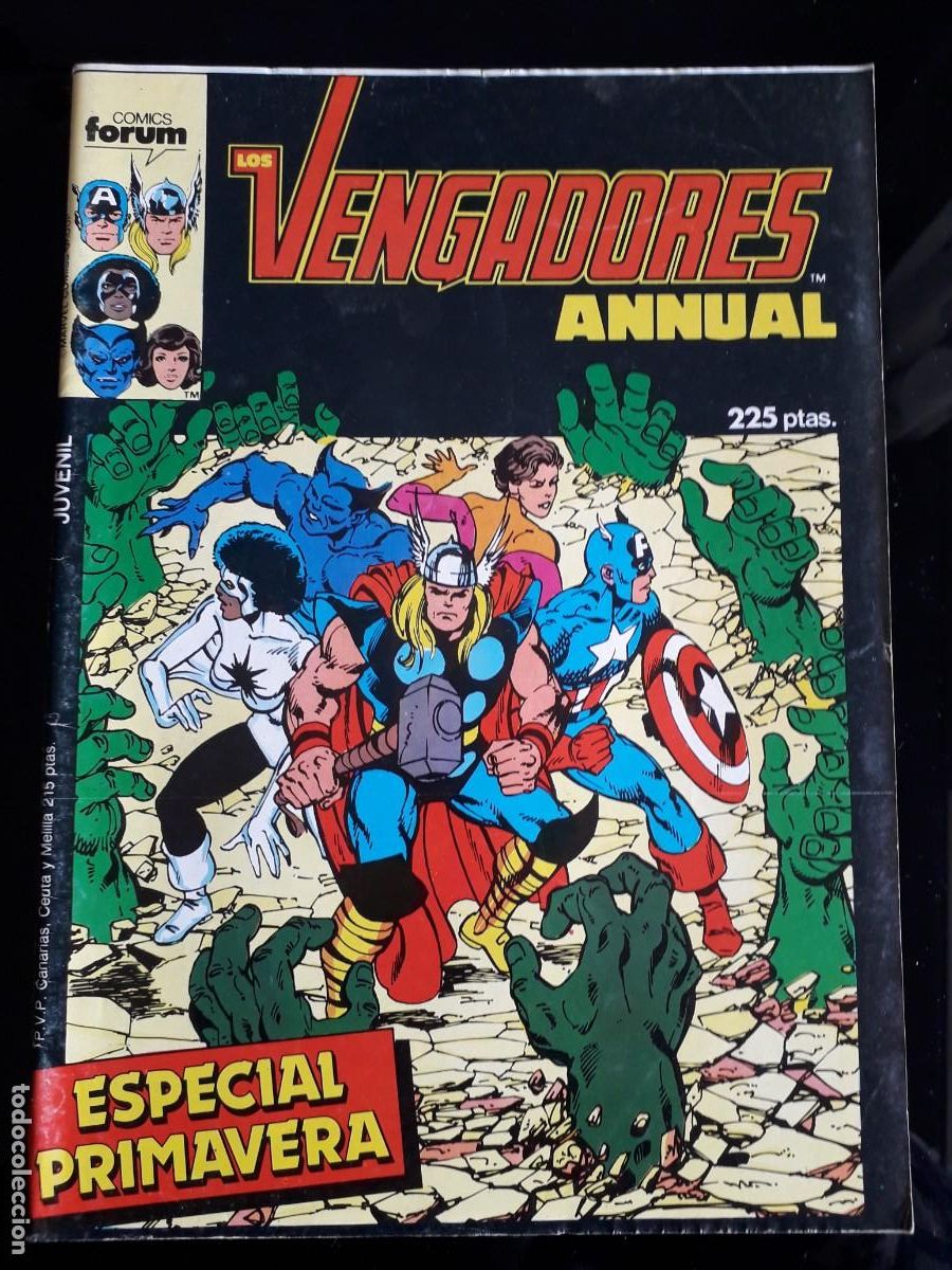 C&oacute;mics: los vengadores extra a&ntilde;o 1987 - Foto 1