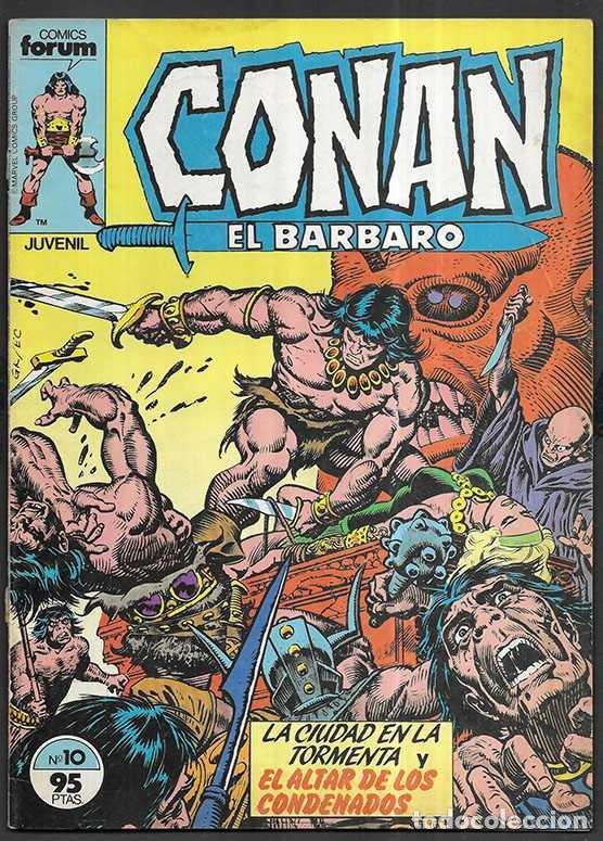 C&oacute;mics: Conan el Barbaro. n&ordm; 10 La Ciudad en la Tormenta. Comics Forum - Foto 1