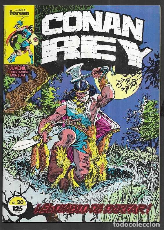 C&oacute;mics: Conan Rey . n&ordm; 20 El Diablo de Darfar Comics Forum 1984 - Foto 1