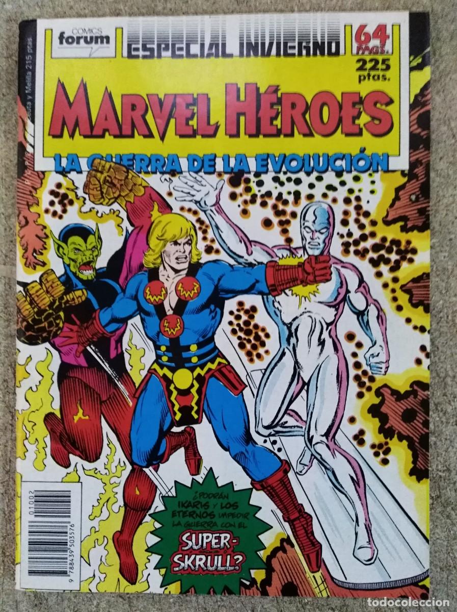 C&oacute;mics: Marvel Heroes.Especial Invierno 1988.Marvel.Forum - Foto 1