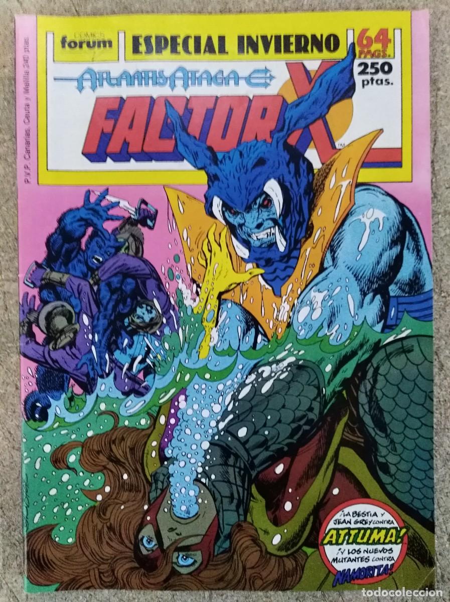 C&oacute;mics: Factor X.Especial Invierno 1989.Marvel.Forum - Foto 1