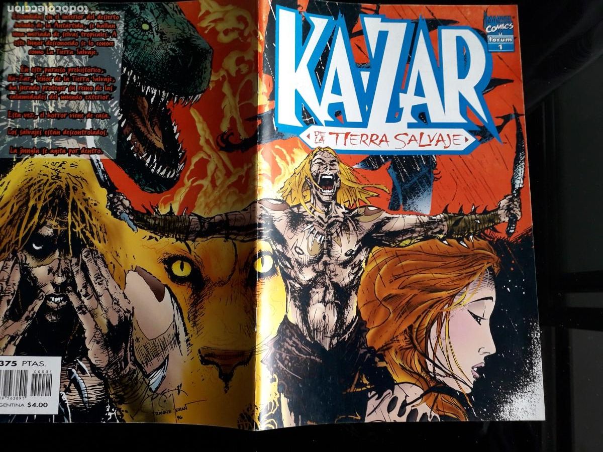 C&oacute;mics: kazar la tierra salvaje a&ntilde;o 1996 - Foto 1