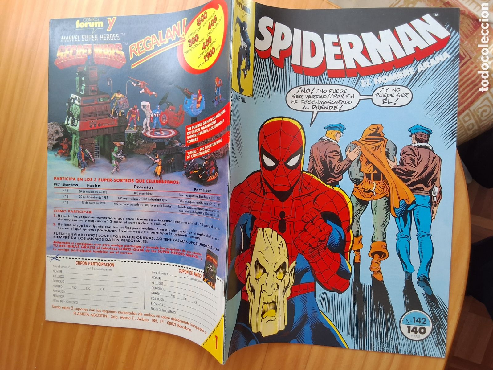 C&oacute;mics: Spiderman forum grapa numero 142 - Foto 1