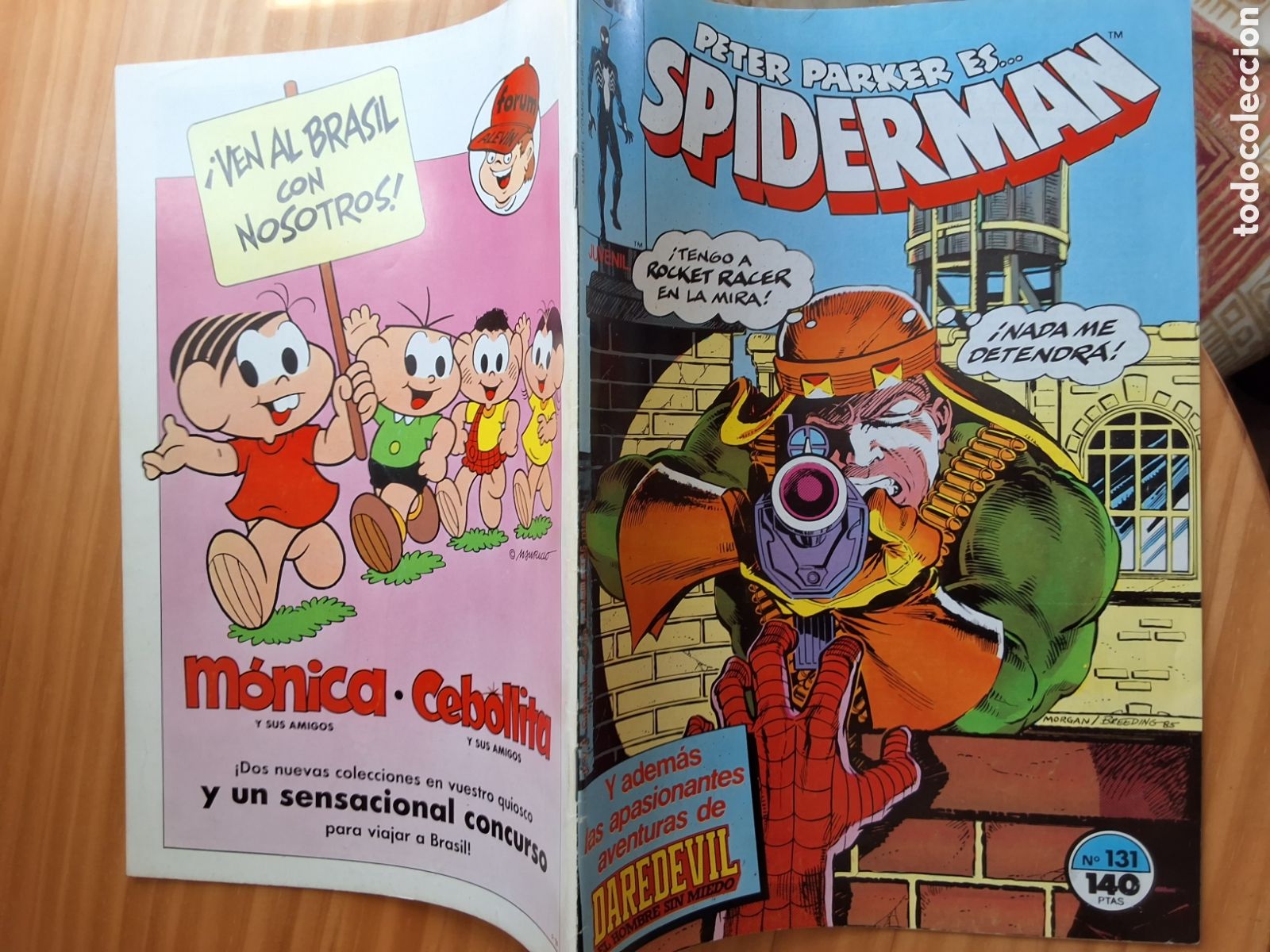 C&oacute;mics: Spiderman forum grapa numero 131 y daredevil - Foto 1