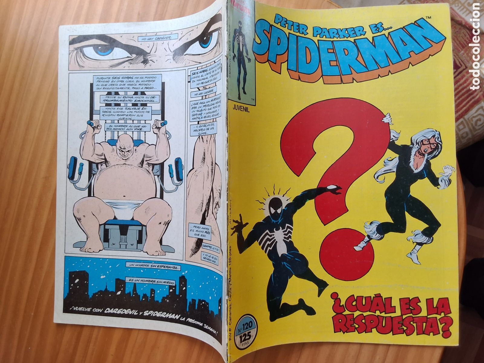 C&oacute;mics: Spiderman forum grapa numero 120 y daredevil - Foto 1