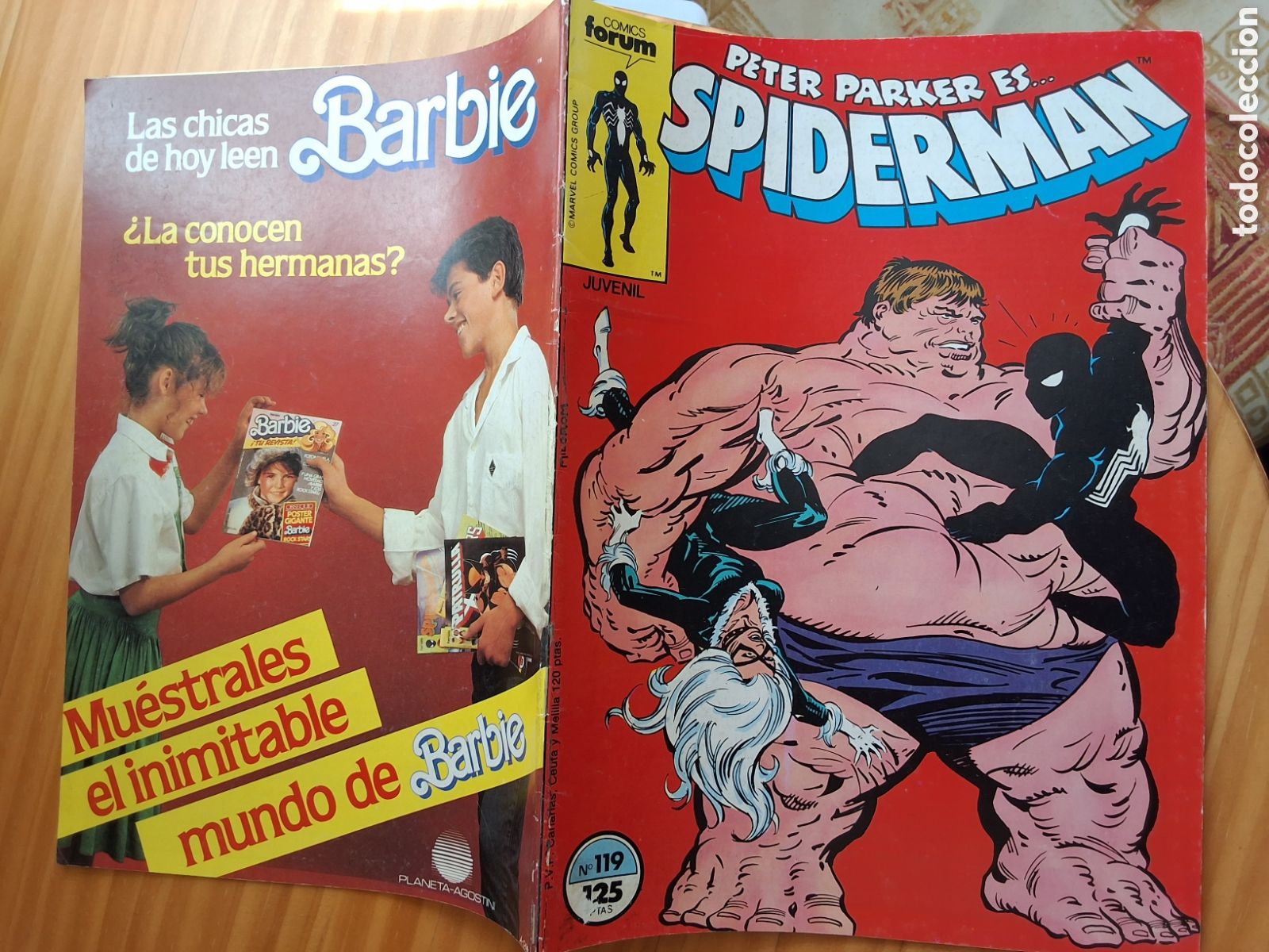 C&oacute;mics: Spiderman forum grapa numero 119 y gata negra - Foto 1