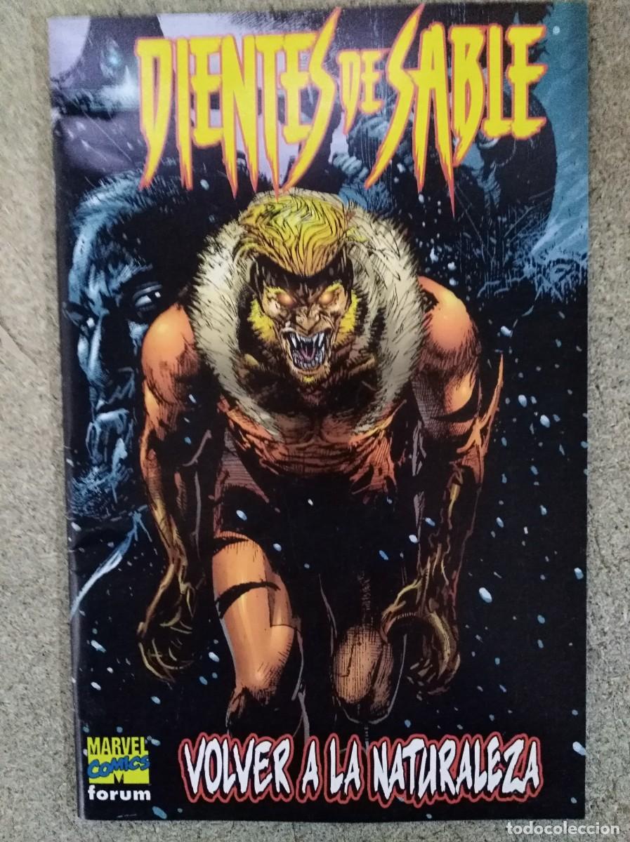 C&oacute;mics: Dientes de Sable.Volver a la Naturaleza.Marvel.Forum - Foto 1