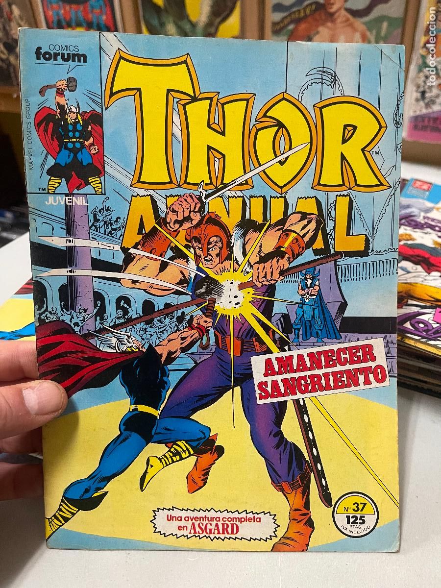 C&oacute;mics: THOR EL PODEROSO EDITORIAL FORUM NUMERO 37 BUEN ESTADO - Foto 1