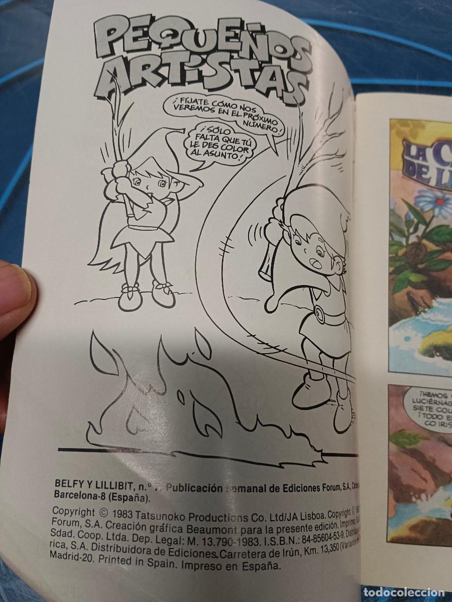 C&oacute;mics: BELFY Y LILLIBIT N&ordm; 7 EDICIONES FORUM -1983 - Foto 5
