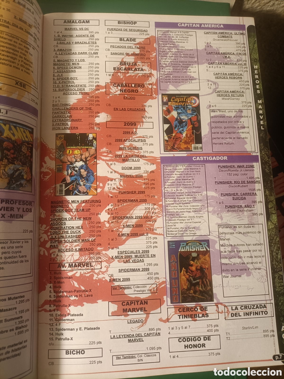 C&oacute;mics: catalogo general de comics 1999 planeta - Foto 2