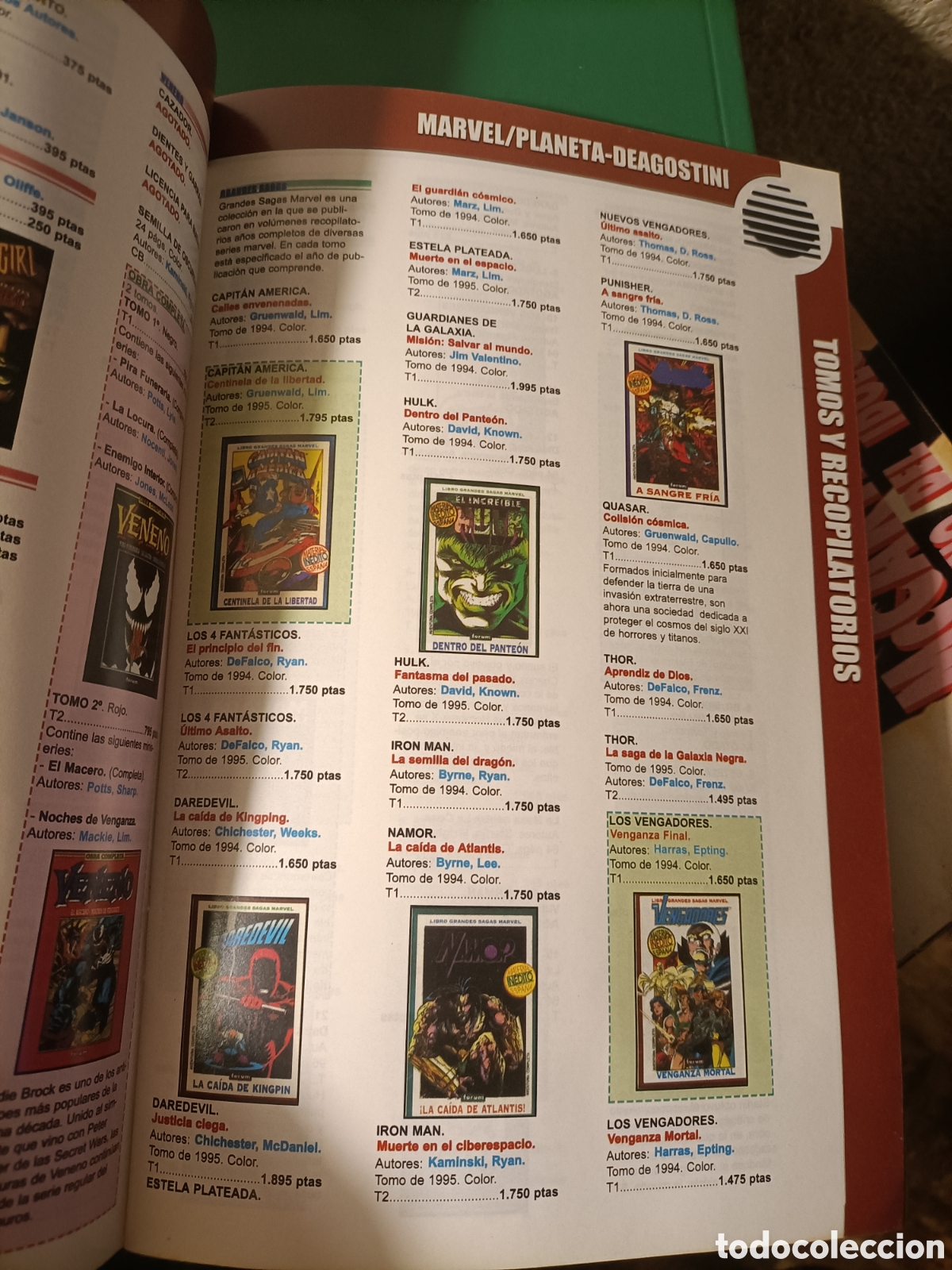 C&oacute;mics: CAT&Aacute;LOGO DE COMICS 2001. PLANETA. - Foto 3