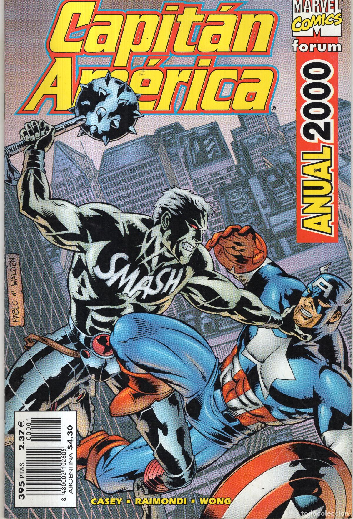 C&oacute;mics: CAPITAN AMERICA ANUAL 2000 - FORUM - BUEN ESTADO - Foto 1