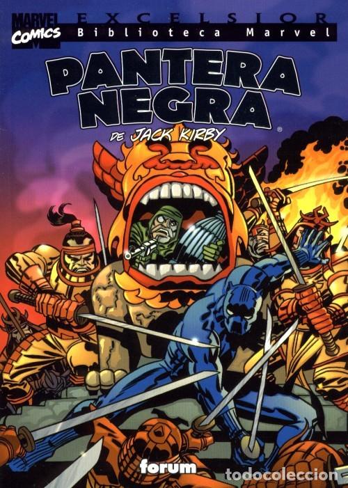 C&oacute;mics: BIBLIOTECA MARVEL PANTERA NEGRA JACK KIRBY COMPLETA - Foto 1