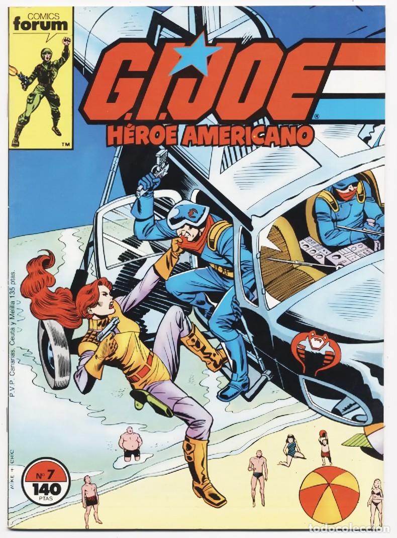 C&oacute;mics: COMIC COMANDO GIJOE N&ordm; 7 FORUM MARVEL COMICS 1987 MUY BUEN ESTADO - Foto 1