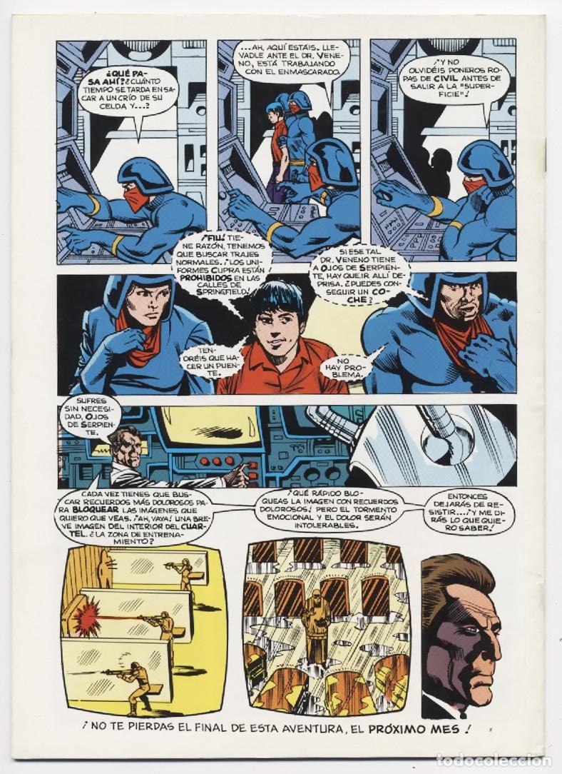 C&oacute;mics: COMIC COMANDO GIJOE N&ordm; 7 FORUM MARVEL COMICS 1987 MUY BUEN ESTADO - Foto 2