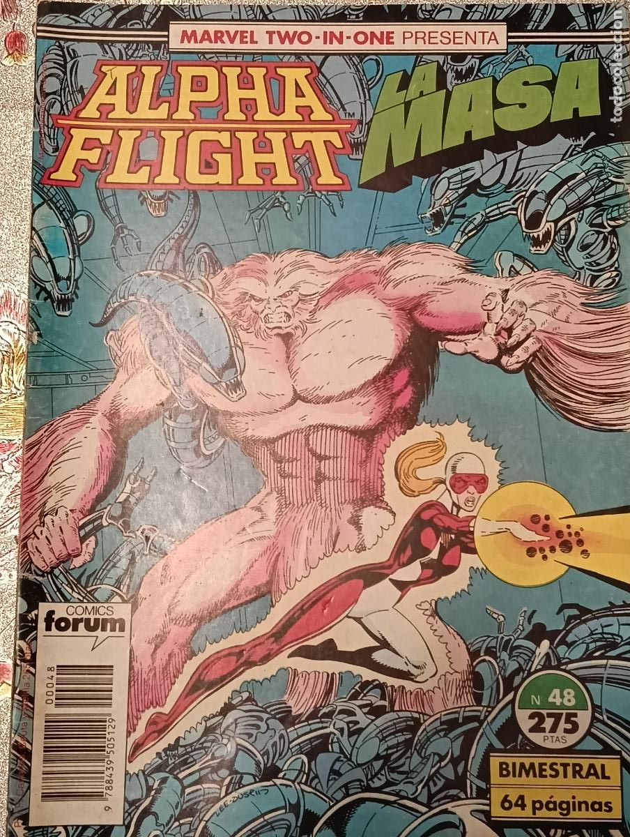 C&oacute;mics: ALPHA FLIGHT / LA MASA VOL. 1 N&ordm; 48 - FORUM - Foto 1