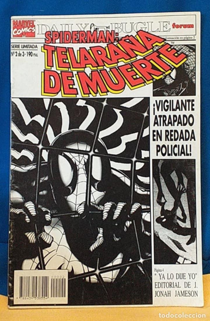 C&oacute;mics: COMIC MARVEL SPIDERMAN / Telara&ntilde;a de Muerte / Forum 1990 - Foto 1