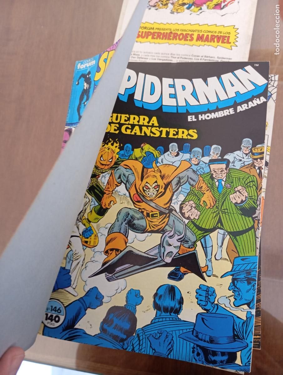 C&oacute;mics: Spiderman FORUM (Retapado con los n&uacute;meros 146 al 150) SIN LEER - Foto 1