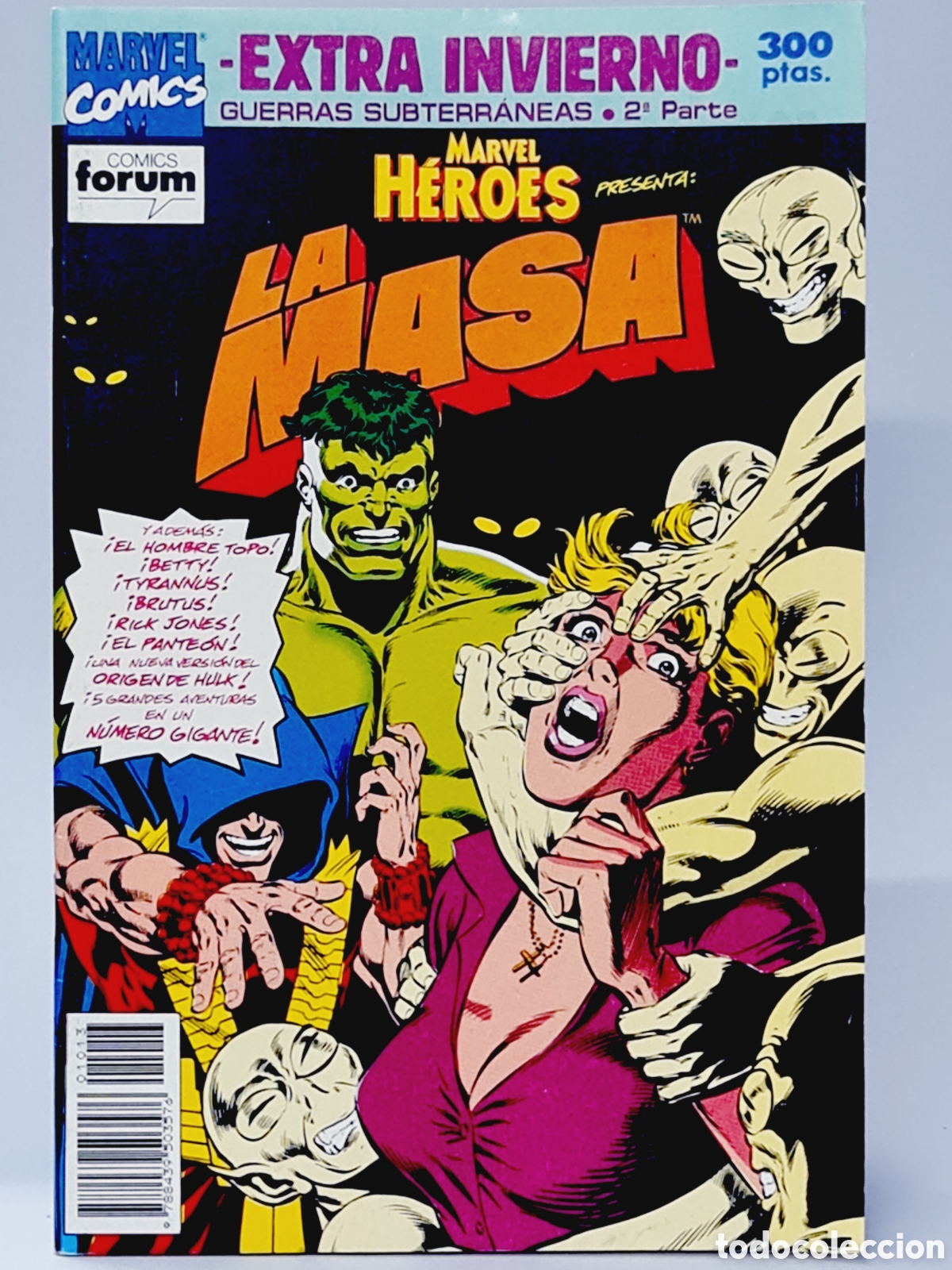 C&oacute;mics: EXCELENTE ESTADO MARVEL H&Eacute;ROES LA MASA EXTRA INVIERNO ESPECIAL MARVEL COMICS FORUM - Foto 1