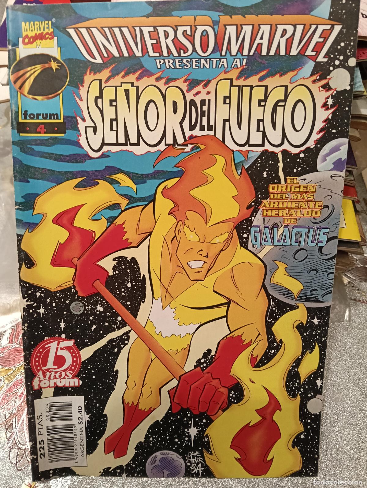 C&oacute;mics: UNIVERSO MARVEL PRESENTA N&ordm; 4 EL SE&Ntilde;OR DEL FUEGO FORUM - Foto 1