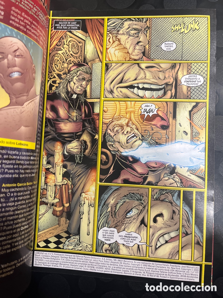 C&oacute;mics: LOBEZNO VOL.3 N.5 EL P&Uacute;LPITO EN LAS SOMBRAS ( 2003/2005 ) - Foto 3