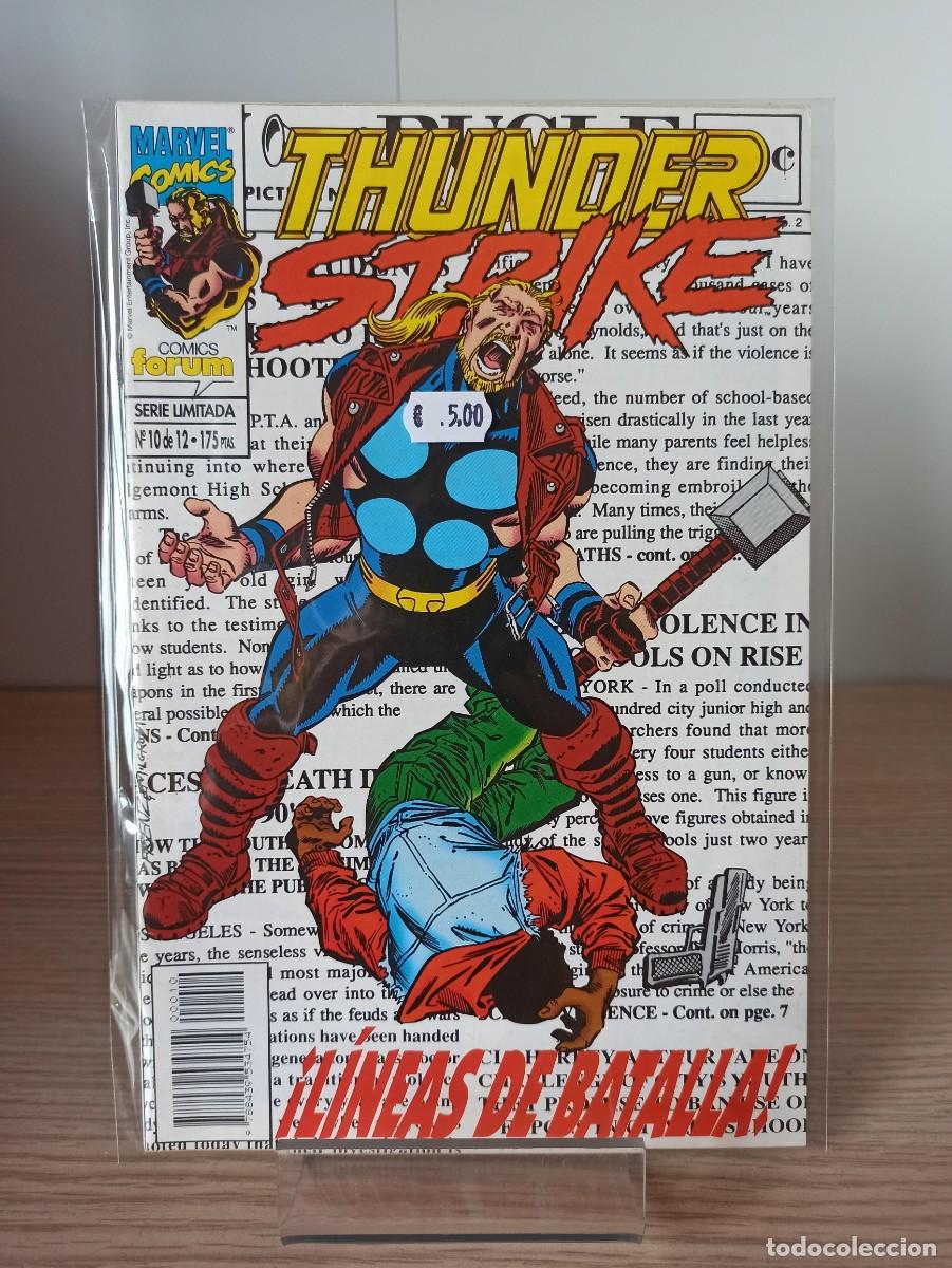 C&oacute;mics: THUNDER STRIKE (Ed. Comics Forum) N&ordm; 10 de 12 SERIE LIMITADA - Foto 1