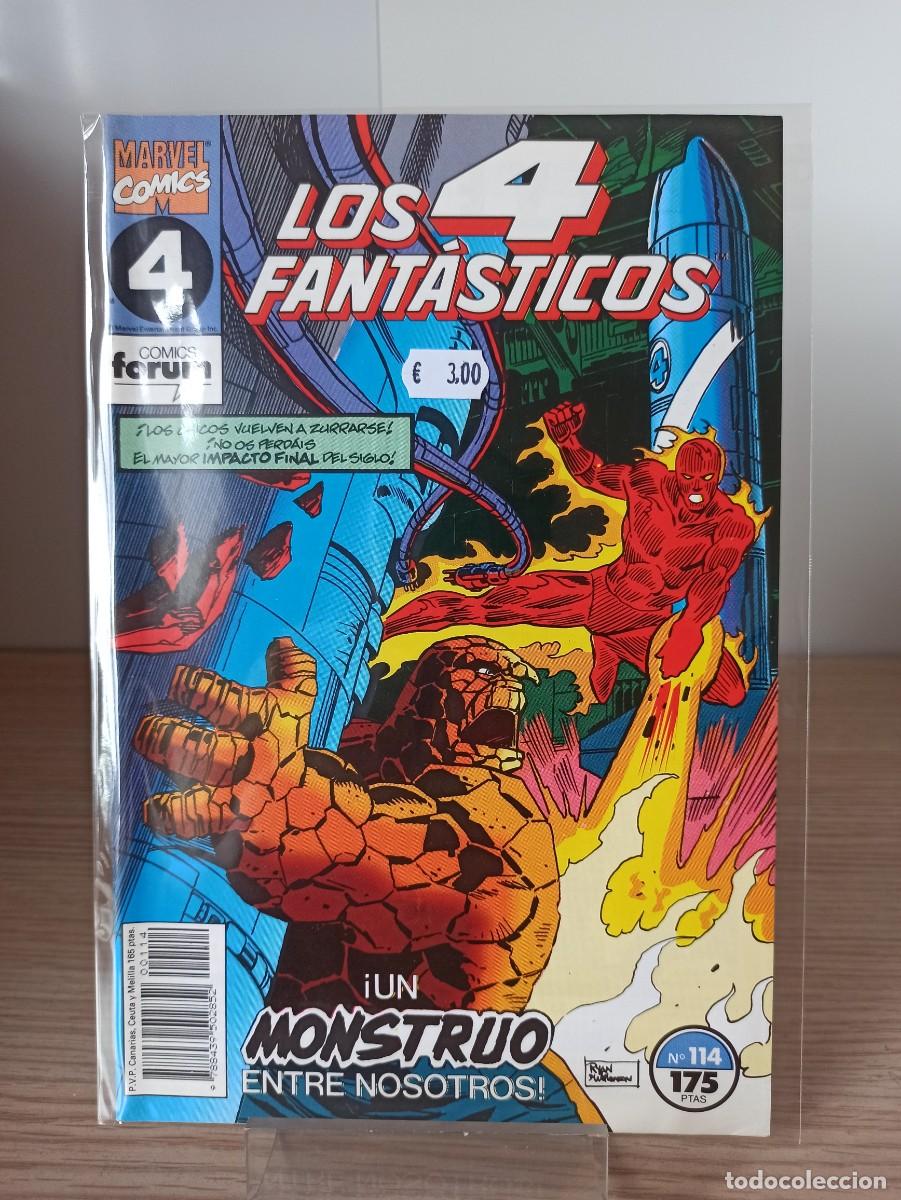C&oacute;mics: LOS 4 FANTASTICOS (Ed. Comics F&oacute;rum) N&ordm; 114 - Foto 1