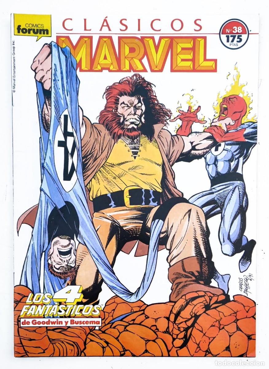 C&oacute;mics: CLASICOS MARVEL N&ordm; 37 &iexcl;LA BATALLA FINAL! COMICS FORUM PLANETA 1991 EXCELENTE - Foto 8