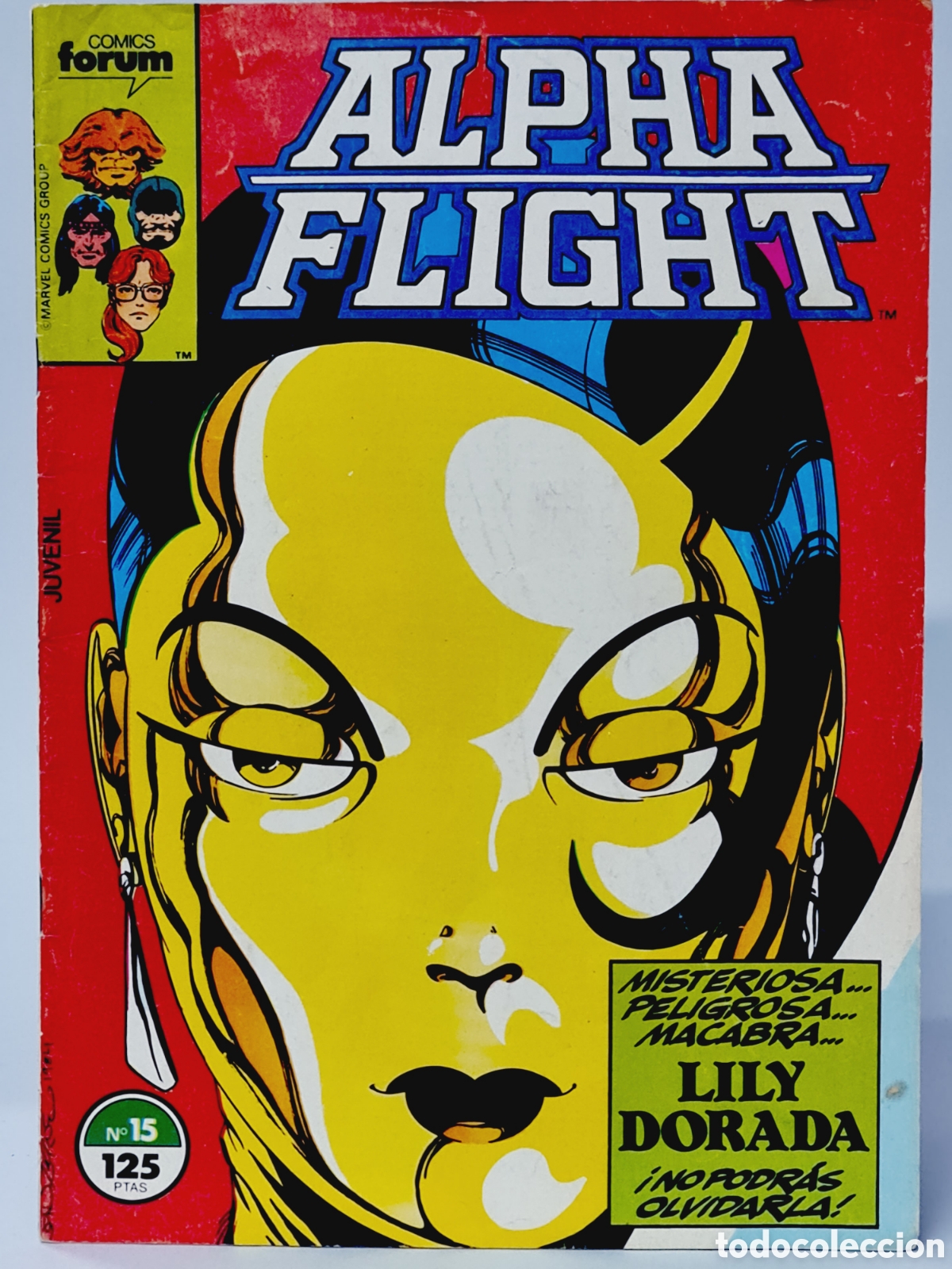 C&oacute;mics: BUEN ESTADO ALPHA FLIGHT MARVEL HULK COMICS FORUM SEGUNDA EDICI&Oacute;N - Foto 1