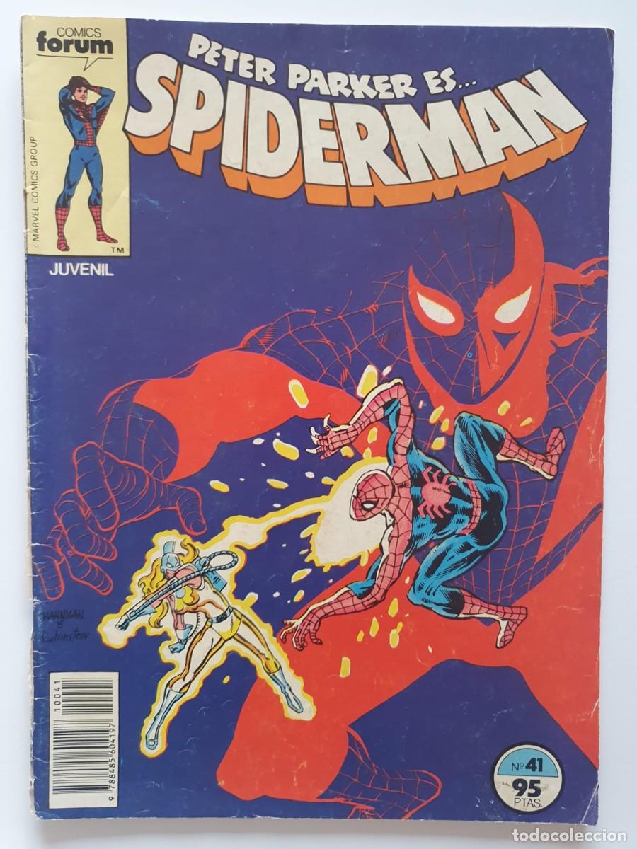 C&oacute;mics: SPIDERMAN EL HOMBRE ARA&Ntilde;A N&ordm; 41 COMICS FORUM 1984 - Foto 1