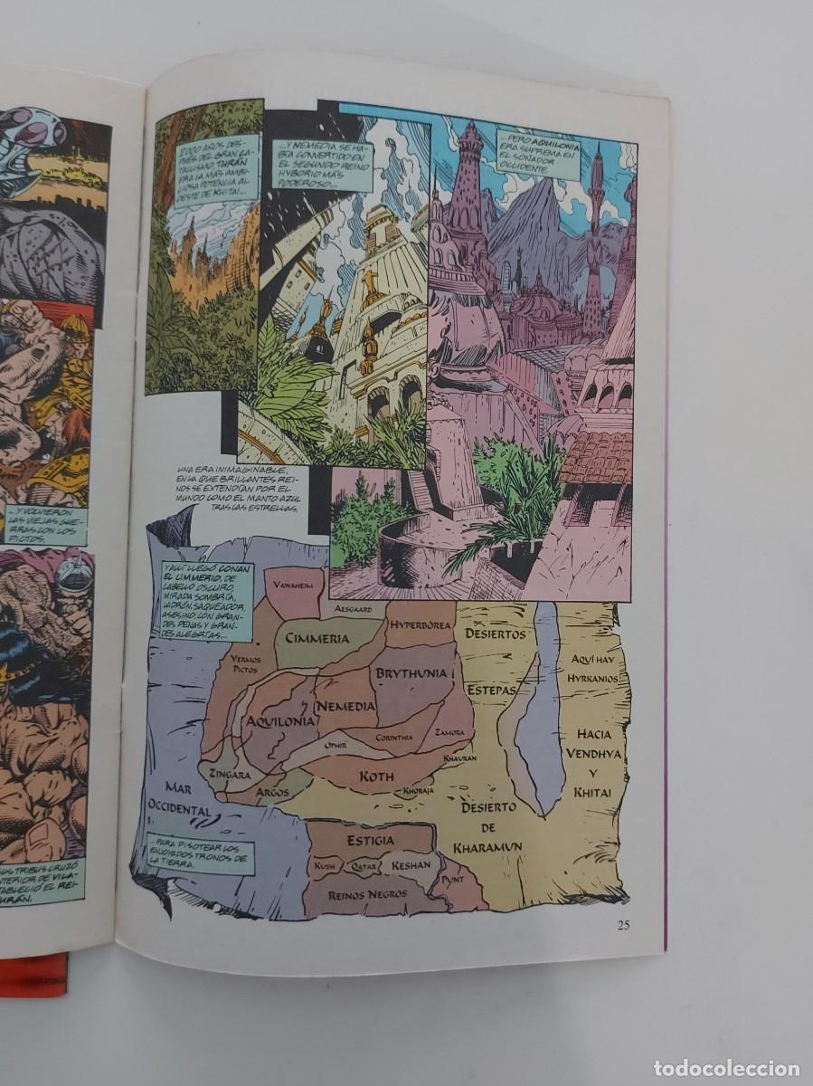 C&oacute;mics: LOTE CONAN EL AVENTURERO. 3 EJEMPLARES (DE 14). GRAPA. FORUM. MARVEL. 1995. - Foto 15