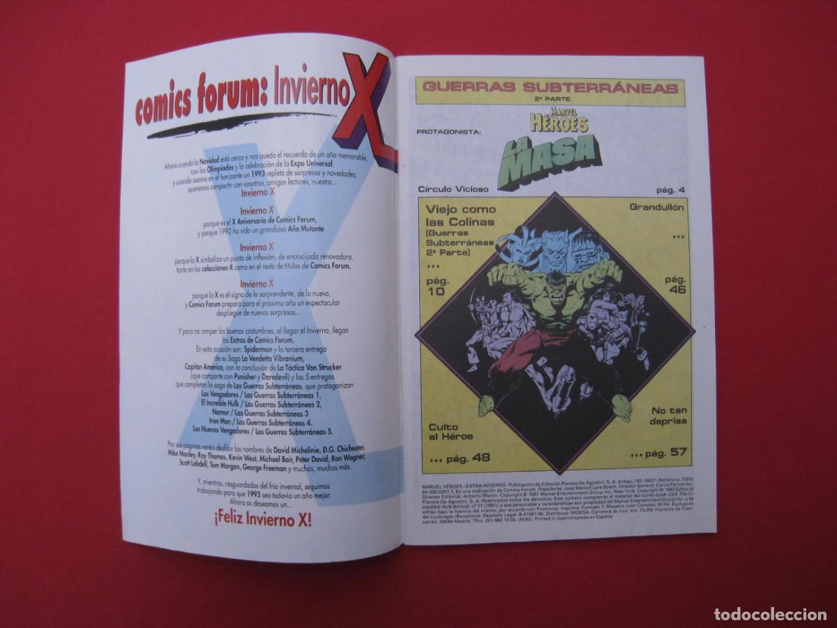 C&oacute;mics: MARVEL HEROES PRESENTA : LA MASA - EXTRA INVIERNO. - Foto 3