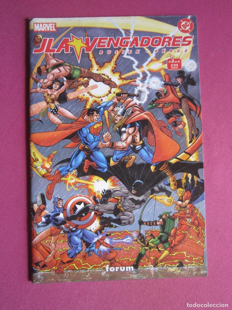 C&oacute;mics: JLA VENGADORES 2 CROSSOVER FORUM DC L4 2 - Foto 1