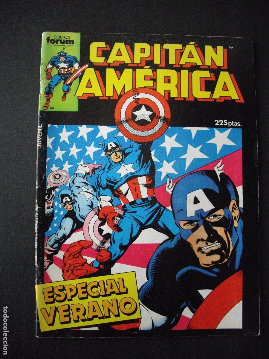 C&oacute;mics: CAPITAN AMERICA ESPECIAL VERANO 1987 FORUM - Foto 1