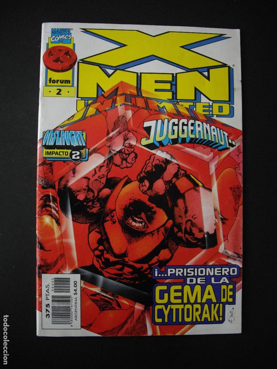C&oacute;mics: MARVEL COMICS XMEN JUGGERNAUT - Foto 1