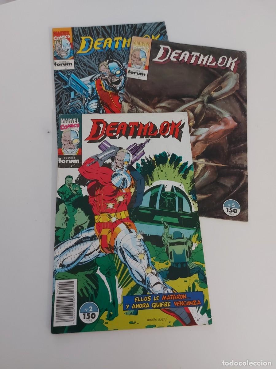 C&oacute;mics: LOTE DEATHLOK. 3 EJEMPLARES (DE 16). GRAPA. FORUM. MARVEL. 1993. - Foto 1
