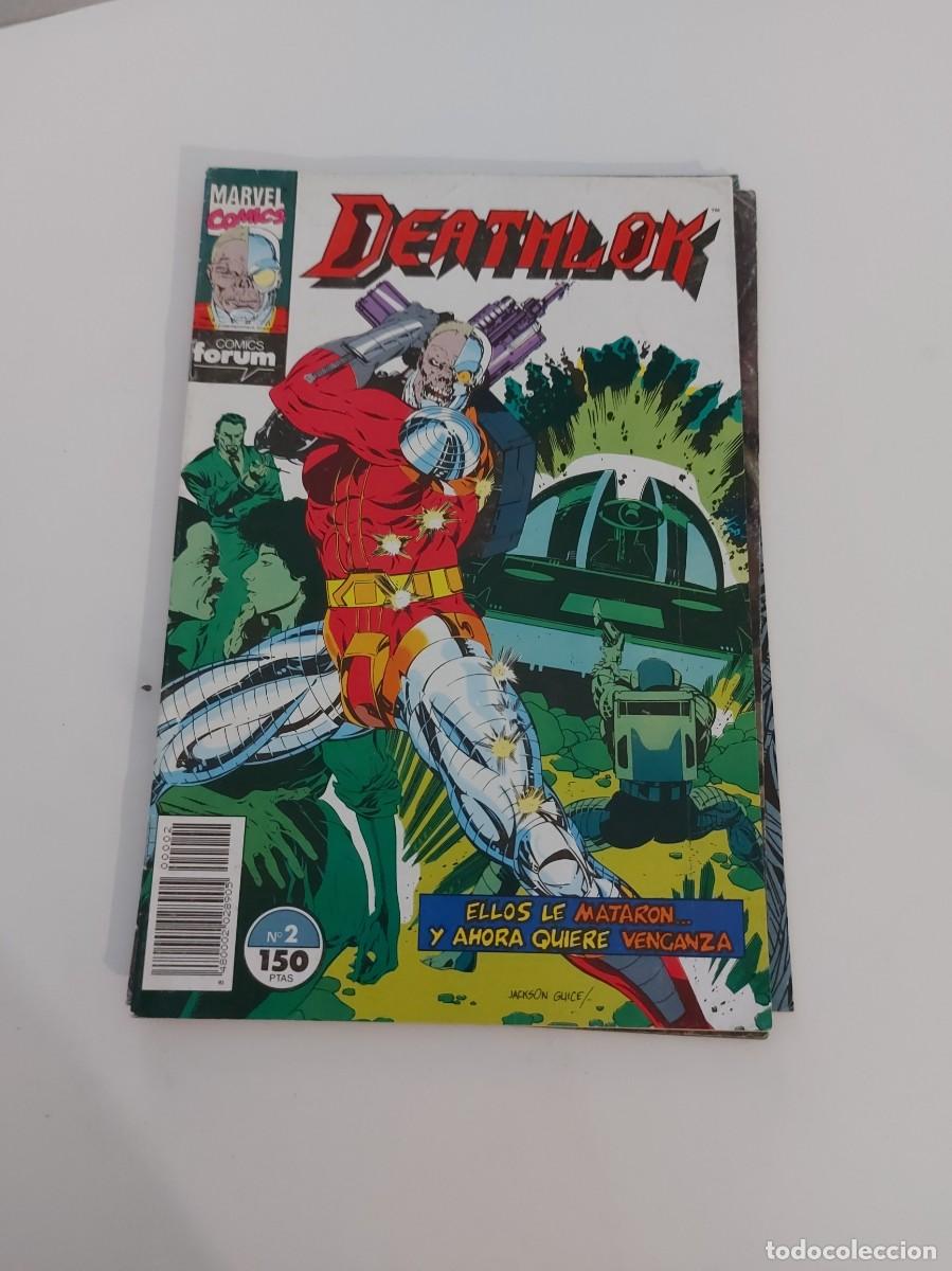 C&oacute;mics: LOTE DEATHLOK. 3 EJEMPLARES (DE 16). GRAPA. FORUM. MARVEL. 1993. - Foto 2