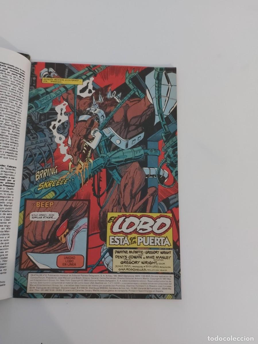 C&oacute;mics: LOTE DEATHLOK. 3 EJEMPLARES (DE 16). GRAPA. FORUM. MARVEL. 1993. - Foto 12