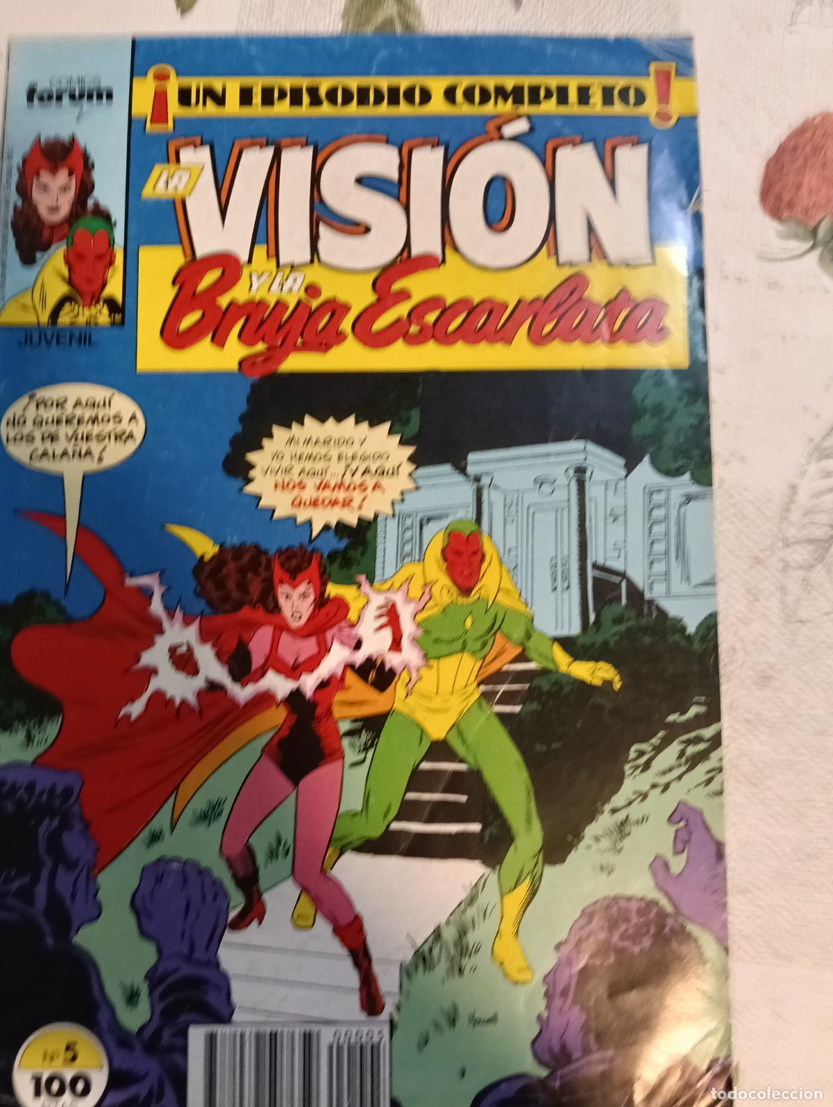 C&oacute;mics: LA VISION Y LA BRUJA ESCARLATA N&ordm; 5 FORUM - Foto 1
