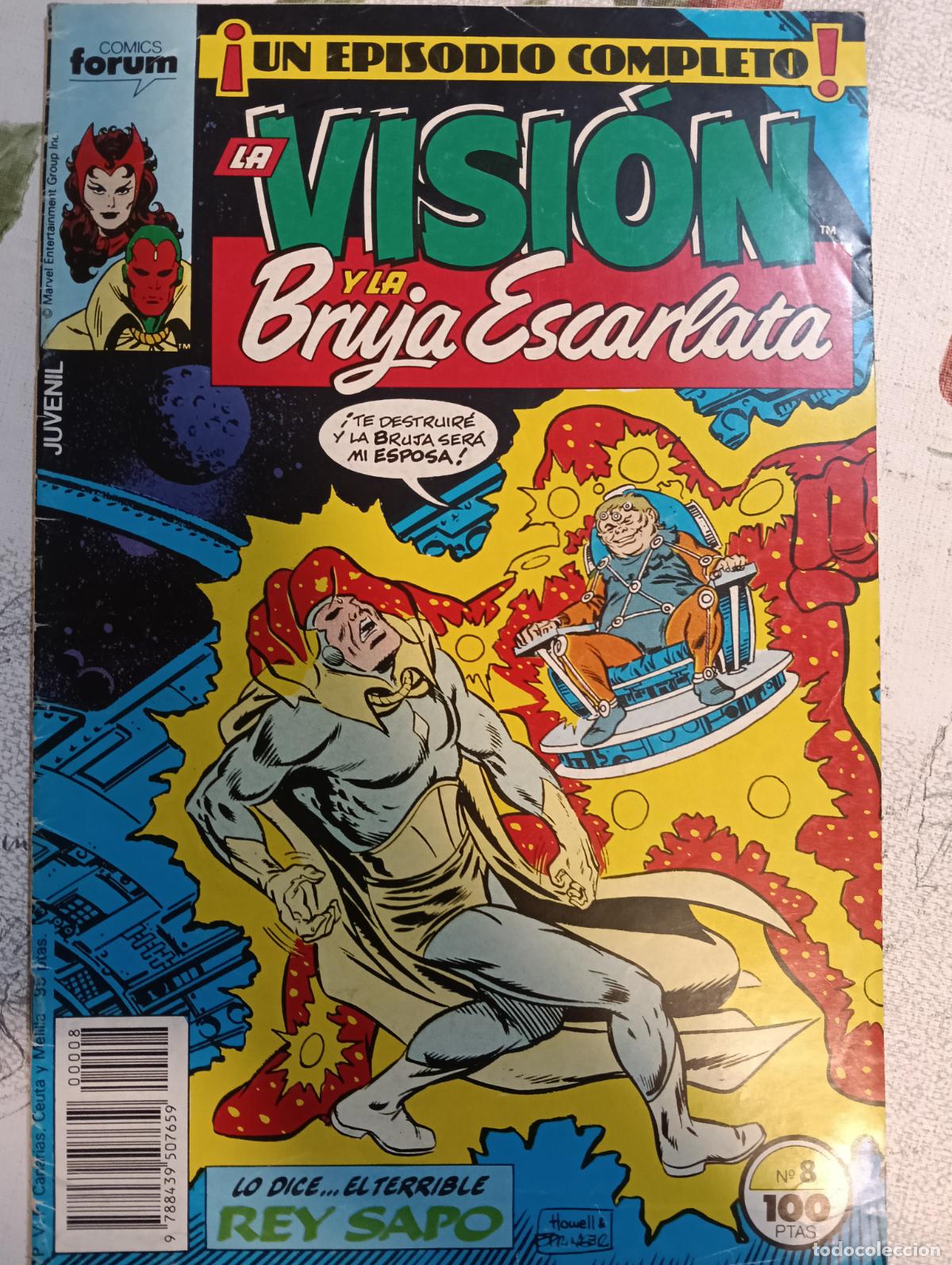 C&oacute;mics: LA VISION Y LA BRUJA ESCARLATA N&ordm; 8 FORUM - Foto 1