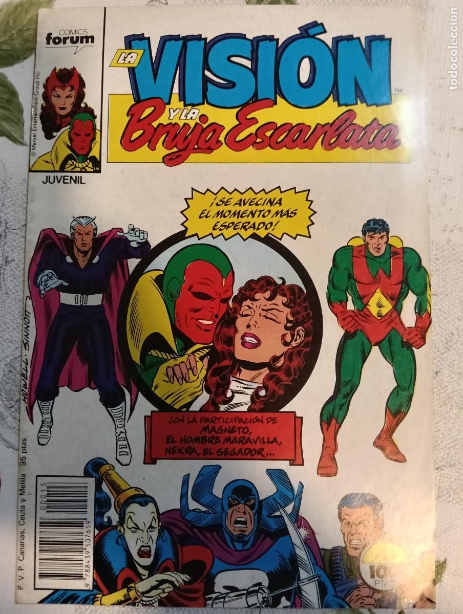 C&oacute;mics: LA VISION Y LA BRUJA ESCARLATA N&ordm; 13 FORUM - Foto 1