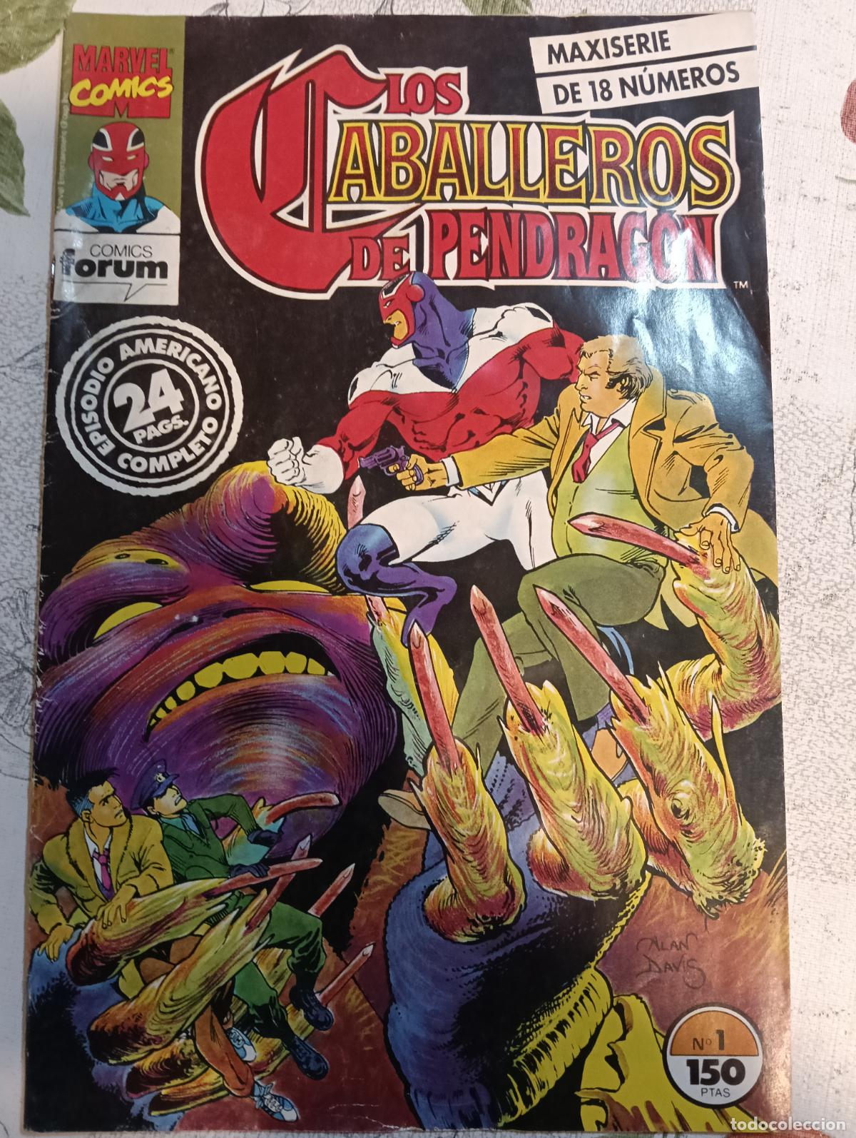 C&oacute;mics: LOS CABALLEROS DE PENDRAG&Oacute;N N&ordm; 1 FORUM - Foto 1