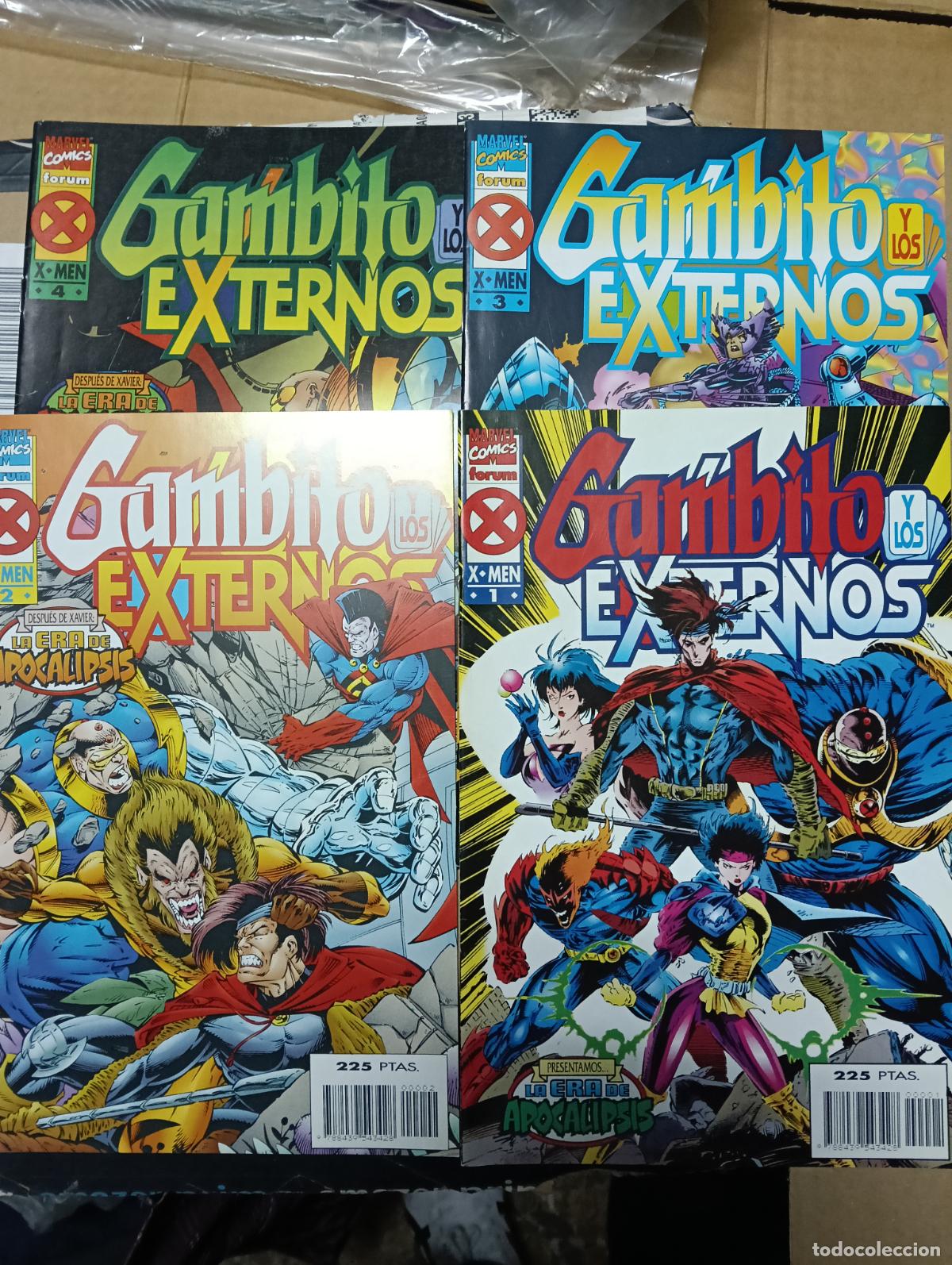 C&oacute;mics: GAMBITO Y LOS EXTERNOS 1 al 4 &iexcl;COMPLETA! ED.FORUM - Foto 1