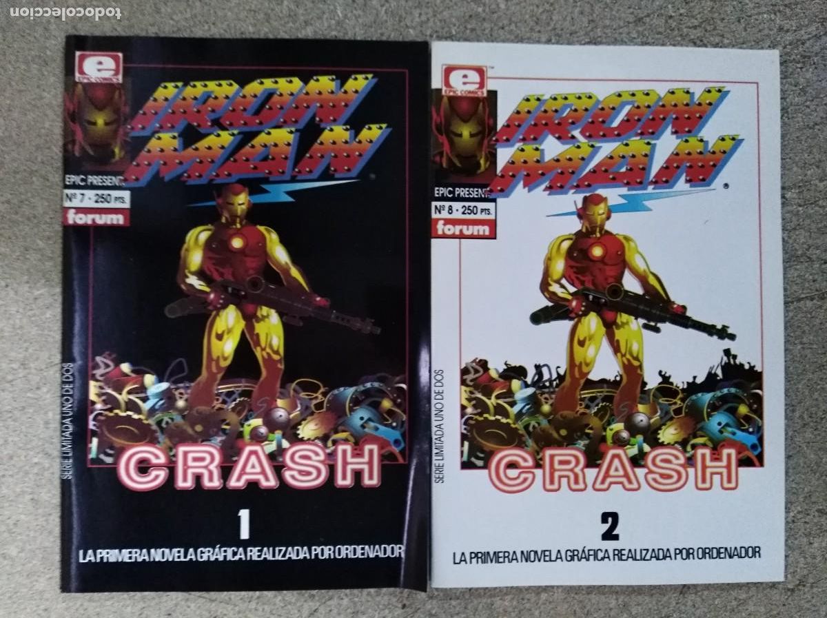 C&oacute;mics: Iron Man.Crash.Completa 2 comics.Epic.Forum - Foto 1