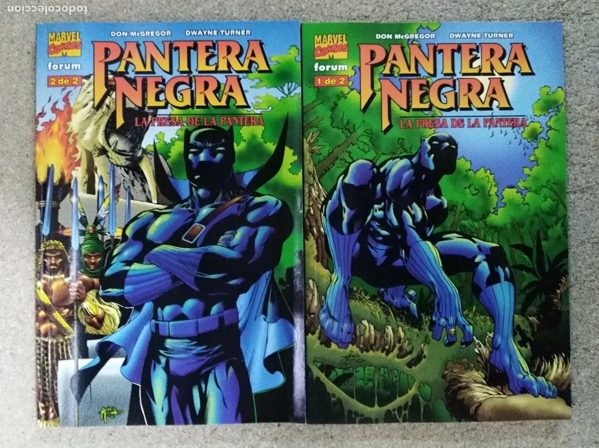 C&oacute;mics: Pantera Negra.La Presa de la Pantera.Completa 2 Tomos.Marvel.Forum - Foto 1