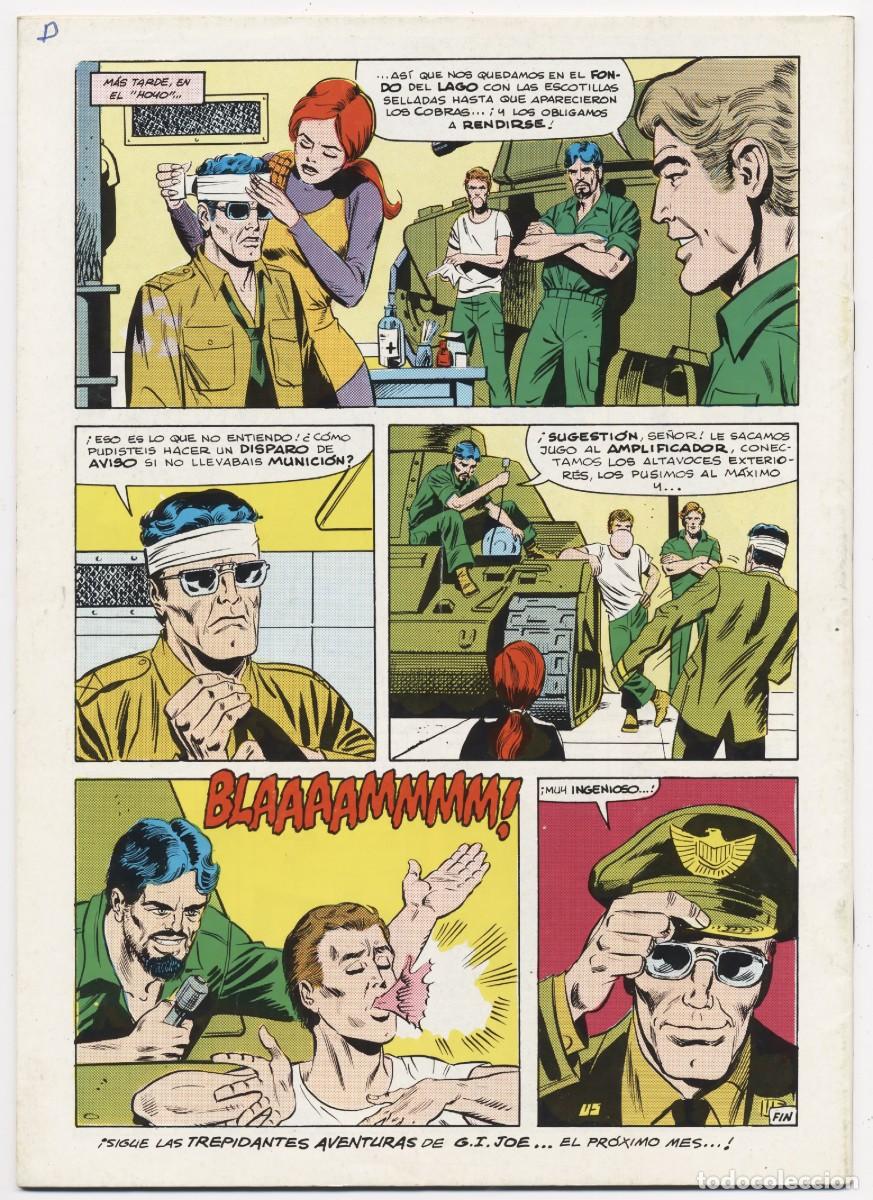 C&oacute;mics: COMIC COMANDO GIJOE N&ordm; 4 FORUM MARVEL COMICS 1987 BUEN ESTADO - Foto 2