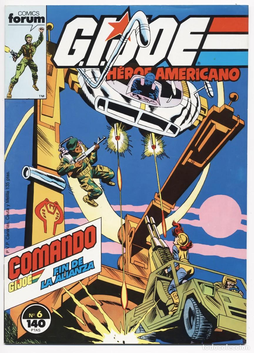 C&oacute;mics: COMIC COMANDO GIJOE N&ordm; 6 FORUM MARVEL COMICS 1987 EXCELENTE ESTADO - Foto 1
