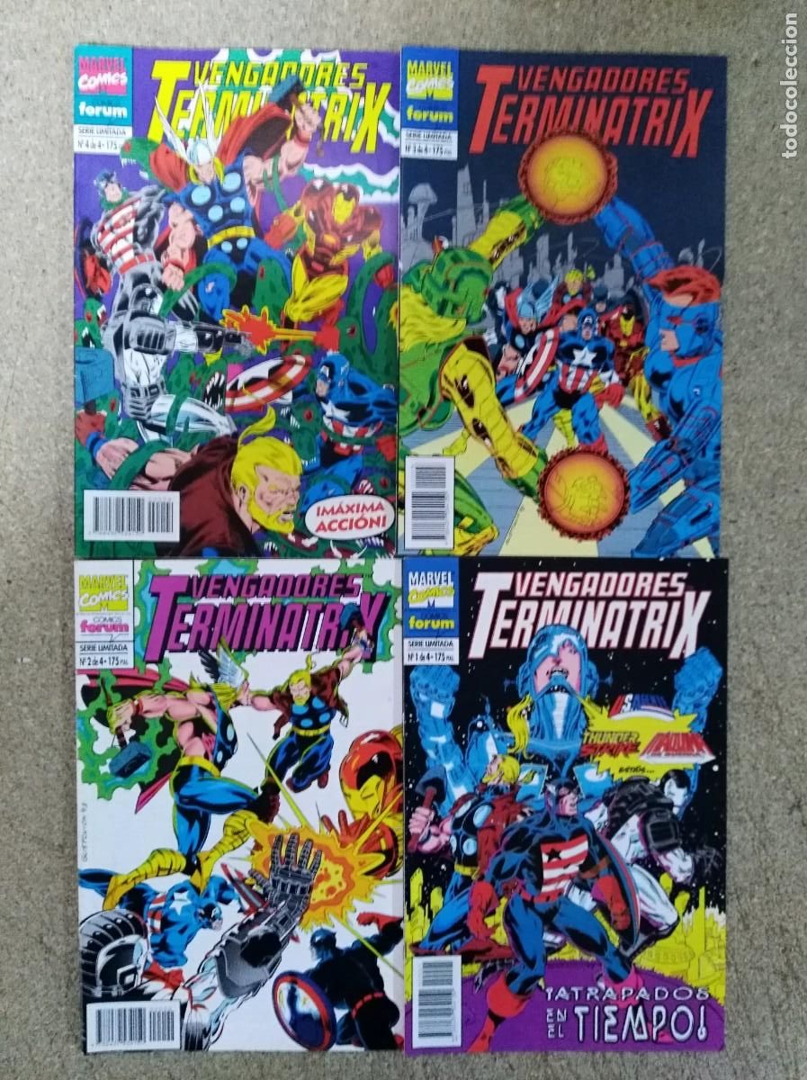 C&oacute;mics: Vengadores Terminatrix.Completa 4 comics.Marvel.Forum - Foto 1